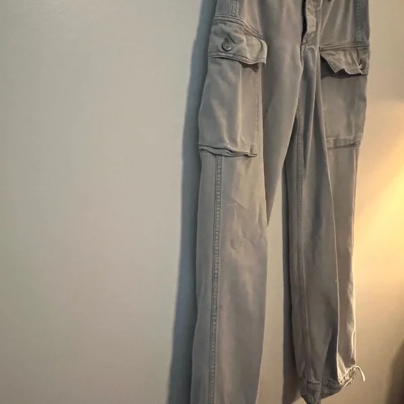 Joie Women's Cargo Pants W/ Leg Ties - Size 27 - Picture 4 of 10